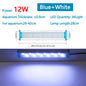 Extensible Waterproof Clip on Lamp For Fish Tank Super Slim Fish Tank Aquatic Plant Grow Aquarium LED Light 18-58cm 220V