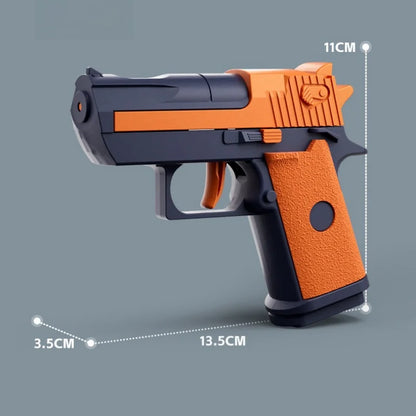 Mechanical Continuous Firing Water Gun Toys for Kids Summer Outdoor Beach Pool Toy High-pressure Mini Pistol Water Guns for Baby