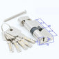 Door Cylinder 55 60 65 70 75 80 85 90mm Security Copper Lock Cylinder Interior Bedroom Living Handle Brass Key Locking 5 Keys