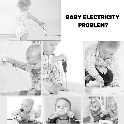 10/20PCS Childproof Outlet Covers – US Standard Baby Safety Plugs, Clear Electrical Socket Protectors for Home & Export