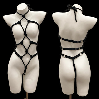 Women’s Rope Body Harness Belt  BDSM Bondage Lingerie Adjustable Chest Straps Fetish Intimate Adult Products Sex Toy Clothing