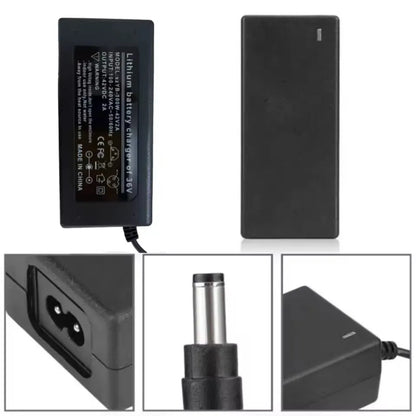 42V 54.6V 2A Battery Power Adapters For Lithium Battery Pack AC100-240V 36V 48V 2A Lithium Battery Charger 5 Plugs EU / US Plug