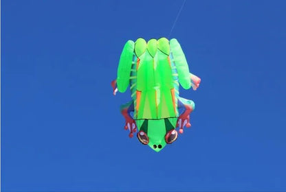 Frog kite cometas profesionales kite flying cerf volant gonflable outdoor games aquilone acrobatico vlieger haspel parplan pipa