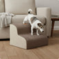 Pet Stair Ramp Washable Dog Ramp and Stairs Foam Pet Stairs Detachable Cover Sturdy for Sofa