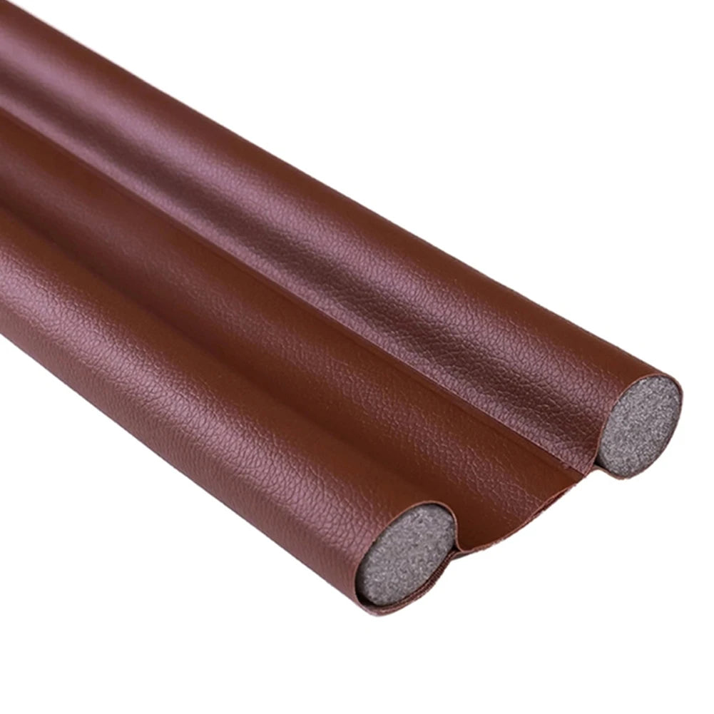 96CM Windproof Seal Strips Draught Excluder Stopper Door Bottom Guard Double Protectors Doorstop Dust-proof Blocker Sealers