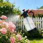 1.2L Car Wash Spray Bottle Wash Can Hand-held Car Wash Watering Car Home Gardening Air Pressure Sprayer Cleaning Tools