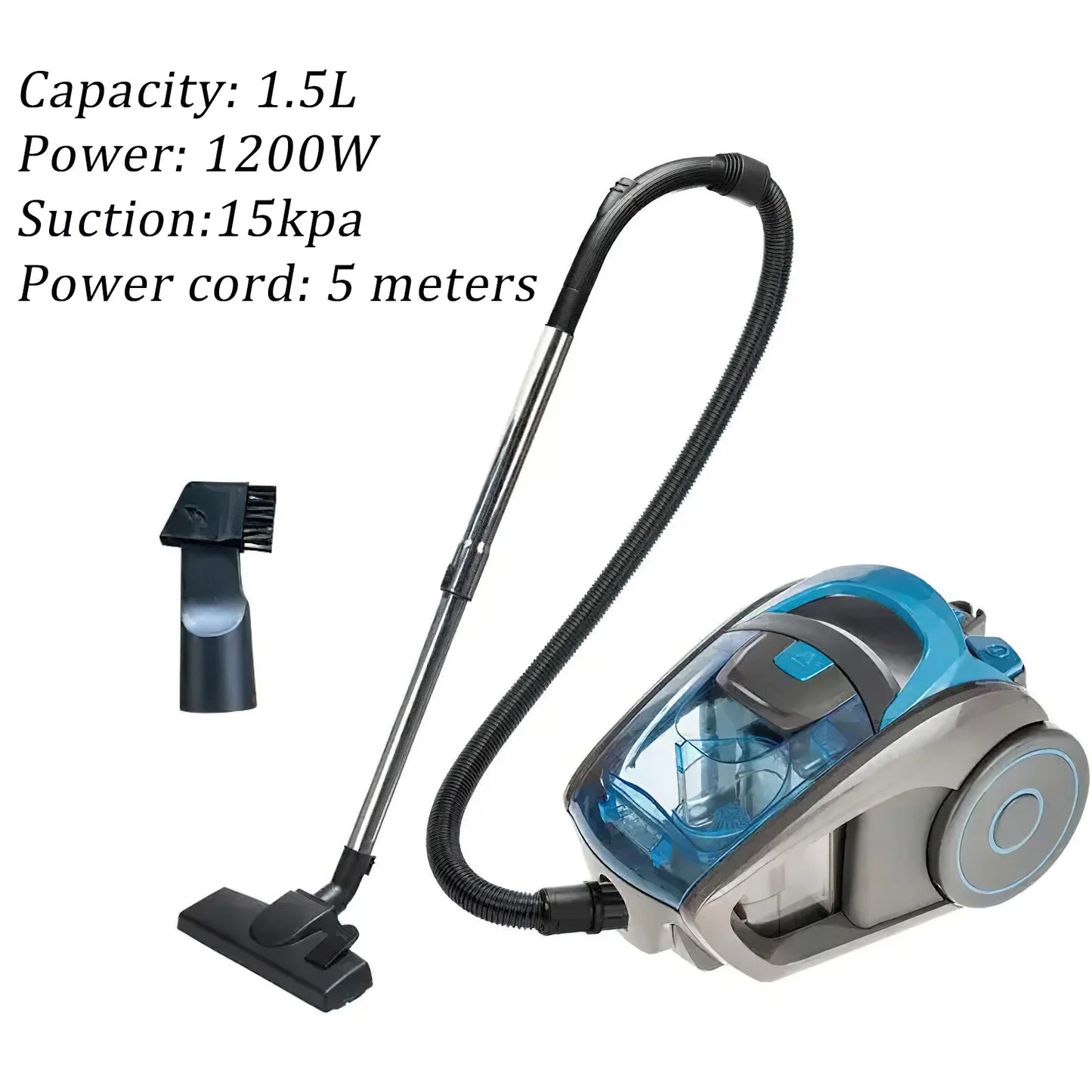 Bagles Portable Vacuum Cleaner 15000PA Suction Household Multi-functional Dust Removal Mite Dry and Wet Dual Vacuum Cleaner 220V