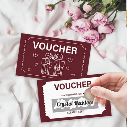 60 piece scratch card set, DIY gift voucher scratch revealing design, wedding, birthday party, game festival, lottery