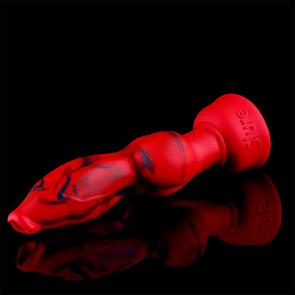 18+ Soft Silicone Dog Knot Dildo Penis Animal Dildo Realistic Gigante Sexy Adult Red Black Colors Big Dildos Sexy TоY Xxl Sextoy