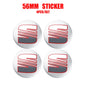 4Pcs 55/56/63mm Car Wheel Tire Center Emblem Cover Hub Caps Sticker for seat cupra Ateca Leon 6f 6j FR Mk2 Mk3 5f 1p lbiza Exeo