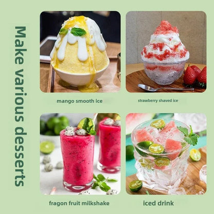 Automatic Ice shavers Trituradora De Hielo Commercial Smoothie Blender Maquina De Raspados De Hielo Electrica 220V 110V Ice