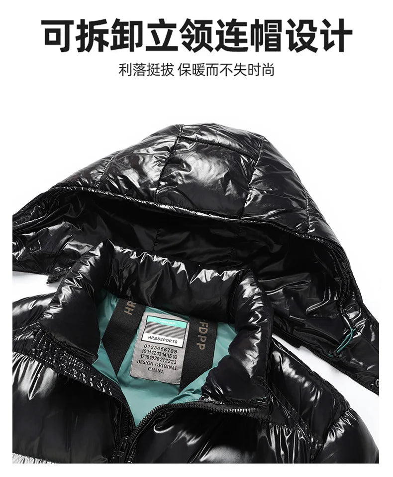 2026 Men's Winter Jackets men high quality fashion waterproof Warm Jacket Casual thicken Parkas Male Warm coat Male L-5XL