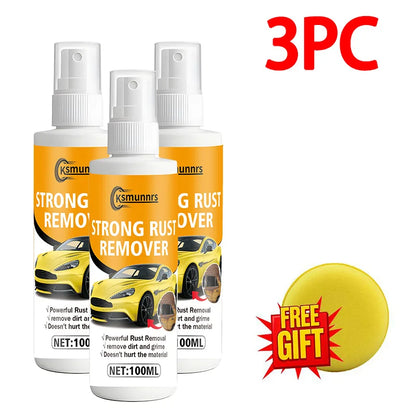 Car Rust Remover, Quick Wheel Maintenance and Cleaning, Metal Iron Powder Stain Remover