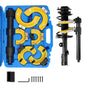 SucceBuy Strut Spring Compressor Macpherson Strut Spring Compressor Kit Interchangeable Fork Strut Coil Extractoror Remover Tool