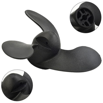 Quality Outboard Propeller, Made of High Strength Nylon, Suitable for Tohatsu3 5HP/Nissan2 5, 3 5HP/Mercury3 5HP Marine Boat