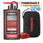THINKCAR Thinkdiag 2 OBD2 scanner with CANFD support, all systems diagnostics tools with 15 reset functions, two-way scanning, ECU coding.