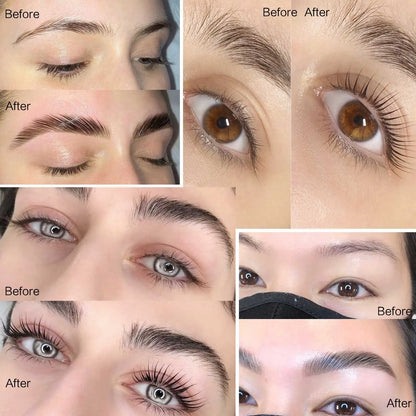PERMANIA Korea 10 Pcs/Lot 5-8 Mins Lash Lift Eyelash Perm Kit Sachet Number #1#2#3 Setting Lotion Curling Perming Makeup Tool