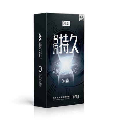 Unusual thin Condoms for couple Women G-spot Stimulation condom with mustache spike sleeve presentations Adult sex products
