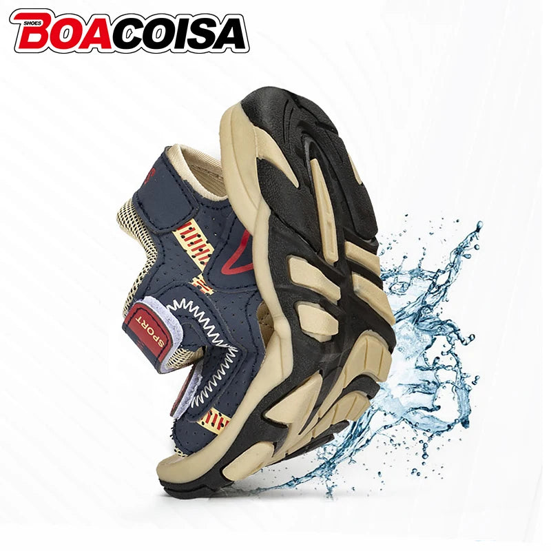 Breathable Children's Sandals Beach Shoes Boys Outdoor Sports For Kid's Girls Students Casual Sandals Anti-slip Flat Walking