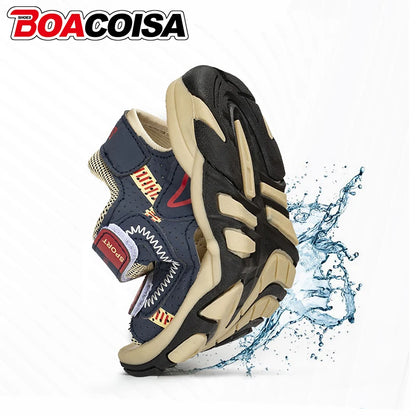 Breathable Children's Sandals Beach Shoes Boys Outdoor Sports For Kid's Girls Students Casual Sandals Anti-slip Flat Walking