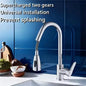 304 Stainless Steel Pull out Kitchen Faucet Deck Mounted Sink Water Tap with Mixer Stream Sprayer Head Hot Cold Taps for Kitchen