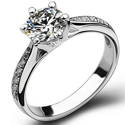 Moissanite Couple Ring For Women Man 925 Silver Stone Match Dia Wedding Band Bride S Sterling Silver White Gold 2.00ct