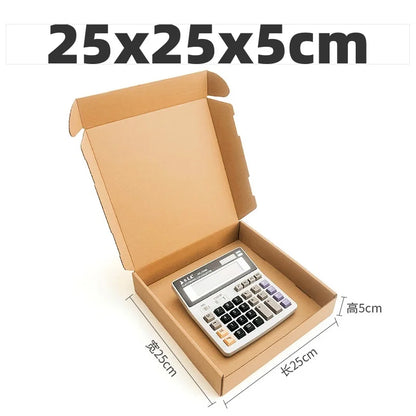 10pcs Shipping Boxes Cardboard Corrugated Mailer Boxes for Packaging Craft Gifts Giving Products for Small Business