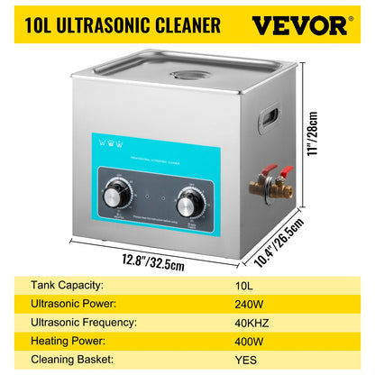 SucceBuy 3L 6L 10L 15L 22L 30L Electric Ultrasonic Cleaner Portable Washing Machine Lave-Dishes Ultrasound Home Office Appliance
