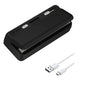 Mini sandarinimo aparatas „2in1“ plastikinių maišelių sandarinimo mašina Nešiojamas maisto pakuočių maišelių sandariklis USB įkraunamas rankinis plastikinių maišelių terminio sandarinimo aparatas