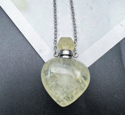 S17 Heart Crystal Pet Cremation Urn Necklace Keepsake Pendant Hold Pet Hair Ashes Memorials Jewelry For Dog Cat Remembrance Gift