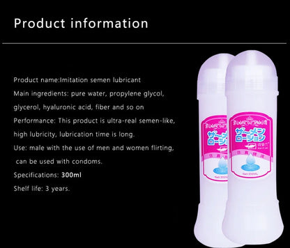 Lubricant Japanese Water Based Lubricating Gel for Human Body Intimate Personal Adult Use Japan