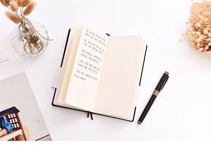 Undated Weekly Fabric A6 Journal - Portable Pocket-Sized Planner for Notes, Goals & Daily Flow Linen Weeks Planning System