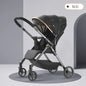 Baby Carriage,Bi-directional ultra lightweight foldable high landscape four wheel shock absorber baby stroller,baby cart