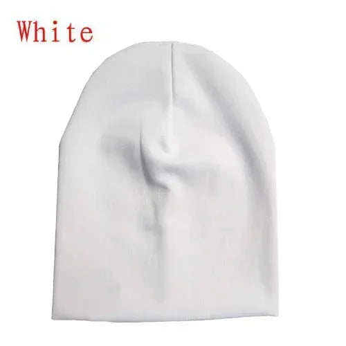 6M-3Y Baby Knitted Hat Scarf Set Solid Color Cotton Hip Hop Beanie Warm Toddler Cap for Boys Girls Spring Autumn Winter