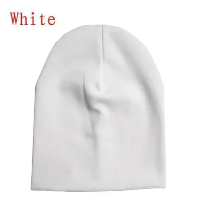 6M-3Y Baby Knitted Hat Scarf Set Solid Color Cotton Hip Hop Beanie Warm Toddler Cap for Boys Girls Spring Autumn Winter
