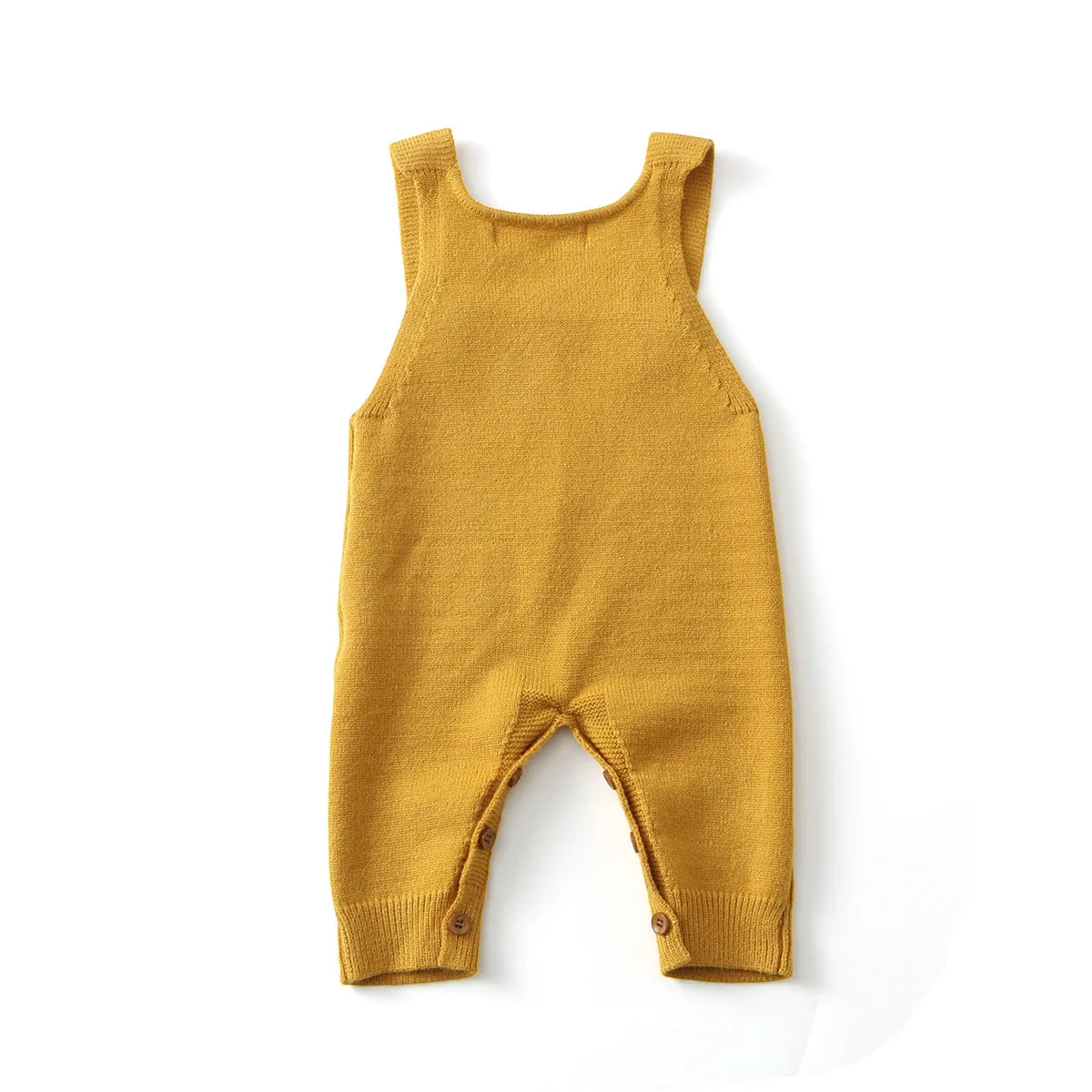 MILANCEL New Spring Baby Overall 3M-6Y Solid Color Infant Girls Knit Rompers 6 Colors Versatile Children Suspenders Jumpsuit