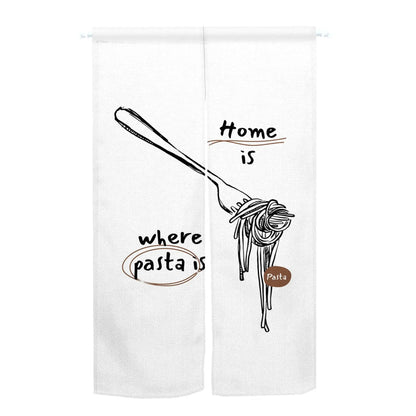 Custom Japanese Resturant Ramen Noren Curtain  Noodles Shop Kitchen Cloth Doorway Curtains Oil Smoke Proof Partition No Punching