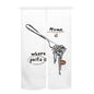 Custom Japanese Resturant Ramen Noren Curtain  Noodles Shop Kitchen Cloth Doorway Curtains Oil Smoke Proof Partition No Punching