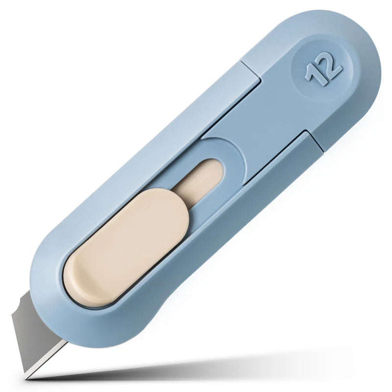 Portable Box Cutter Retractable Multifunctional Quality Artwork Knife For Office Stationery Home Supplies Handmade Crafts Tool