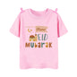 Personalized Eid Mubarak Printed Kids Shirts Custom Name Eid Ramadan Child T-shirt Tops Islamic Muslim Holiday Boys Girls Outfit