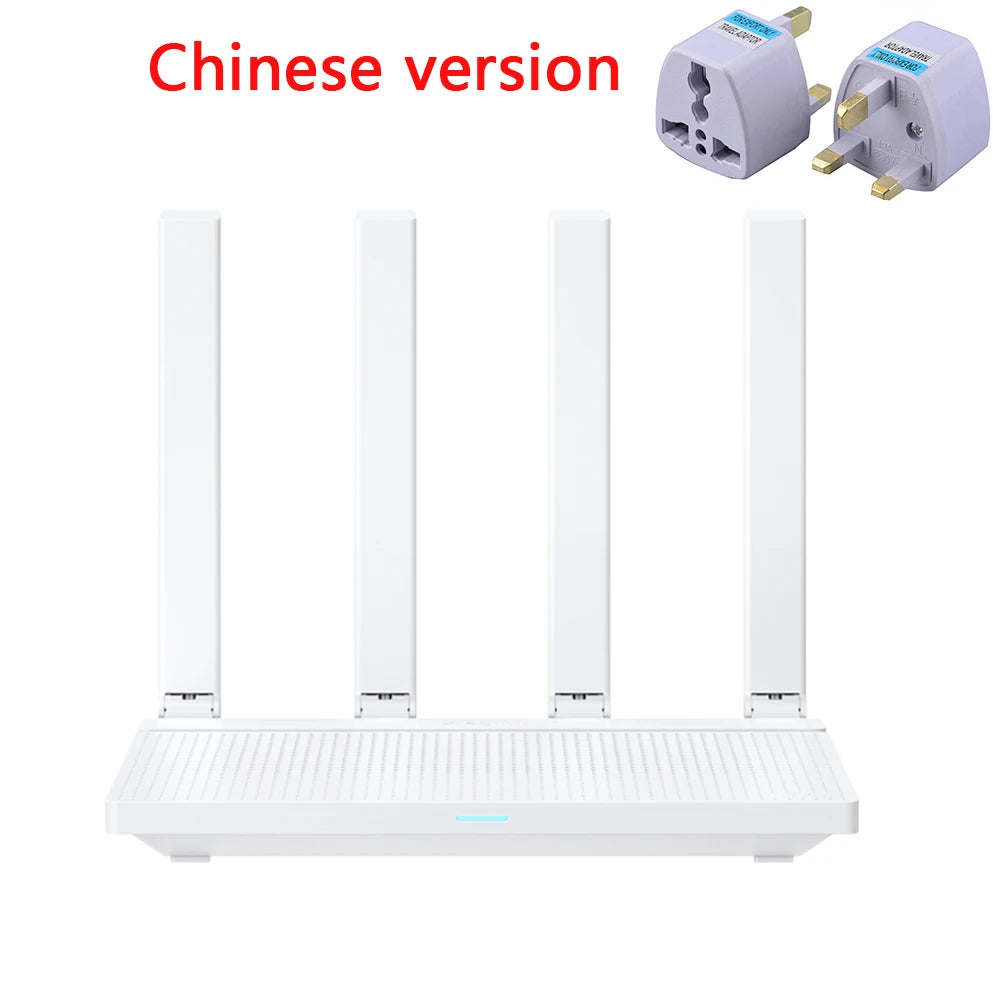 2024 NEW Original Xiaomi AX3000T Router 2.4GHz 5GHz 1.3GHz CPU 2X2 160MHz WAN LAN LED NFC Connection for Home Office Games Mi