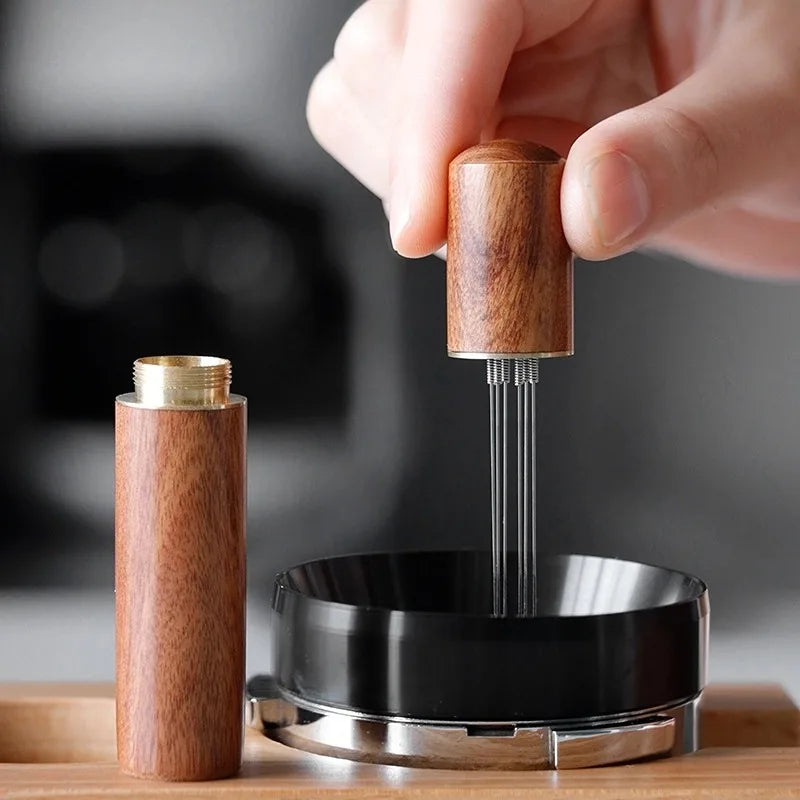 Needle Distributor Stainless Steel Coffee Tamper Espresso Mixers Dispensers Levelers WDT Tools Cafe Stirrers Barista Accessories