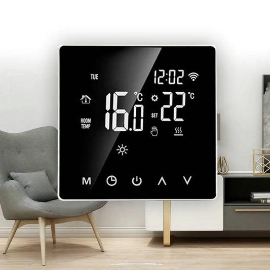Tuya Smart Thermostat For Underfloor Heating Wifi Thermostat  Floor Heating Controller Warm Floor Temperature Controller Alexa