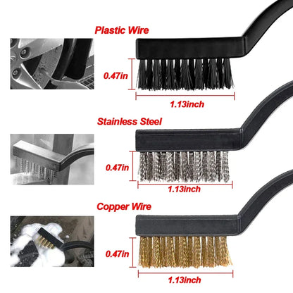 Car Detailing Brush Set Multipurpose Auto Cleaning Kit Soft Detail Brushes For Car Vents Air Outlet Gap Crevice Dust Removal Interior Maintenance Car Care Accessories