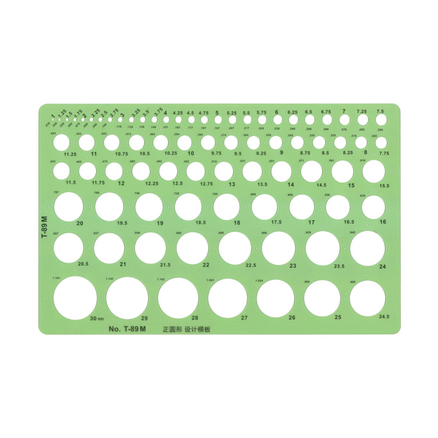 Jewelry Design Template Diamond Gemstone Drafting Ruler Kit Formwork Rulers Professional Designer Tools Supplies T-777-1 T-777-2