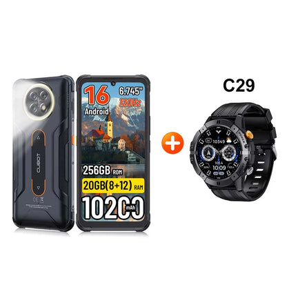 [Shipping From Poland] Cubot KingKong ACE 5 Android 16  10200mAh Rugged Smartphone 20GB(8+12) RAM 256GB ROM 6.745" 120Hz NFC