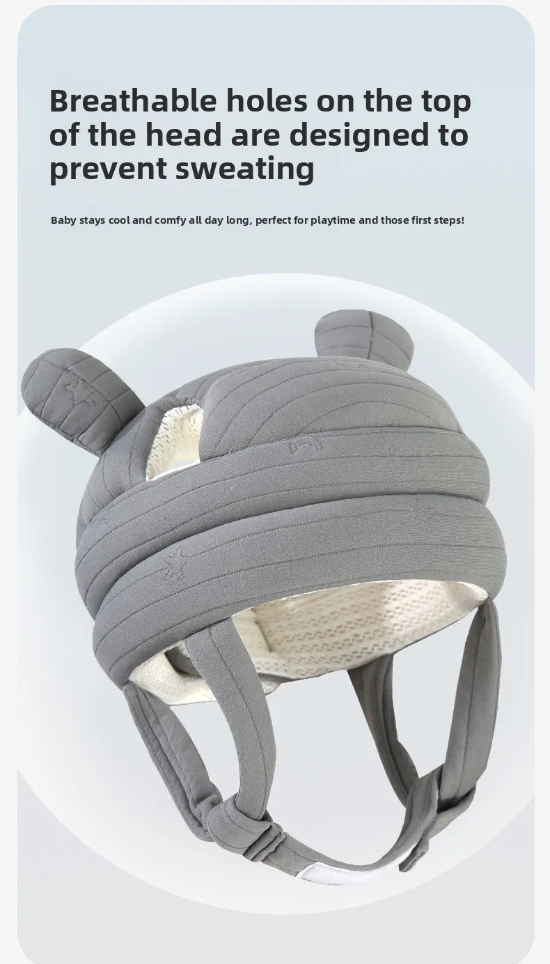 Baby Walking 360 Head Protection and Anti Fall Hat Children's Anti-collision Breathable Baby First Walking Head Protection Pad