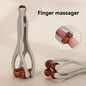 Finger Massager Dual-Row Roller Design Easy Use Relieve Finger Fatigue Promote Blood Circulation Portable Roller Finger Massager
