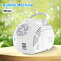 Handheld outdoor bubble machine electric with light bubble toy bubble launcher holiday  gift without battery bubble water