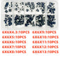 10 Models =100Pcs 6*6 Light Micro Touch Switch Set Push Button Switch Kit Height: 6*6*4.3MM~13MM  DIP SMD 2P/4P 6x6 Keys Tact